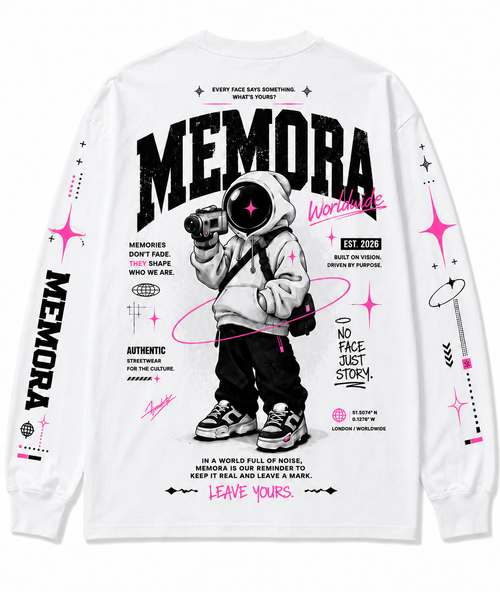 Memory Journey Oversized Longsleeve